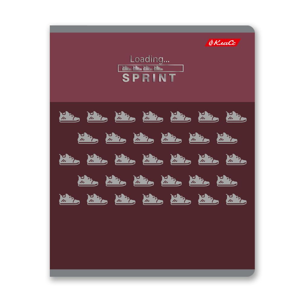 Тетрадь ученическая общая, глянцевая ламинация, A5+ 48 л. на скобе 65 г/м², белизна 100%, 10 шт, линия в термоусадочной пленке, 000758 Не сдавайся!, Светоч 48ТЕТл-004