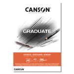 Альбом для набросков Graduate Sketching 96 г/м², A3 29.7х42 см, склейка с одной стороны 40 л, Canson С400110363