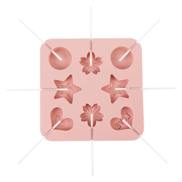 Форма силиконовая для леденцов 16.7х16.7х1 см, 8 ячеек, S-Chief SPC-0503