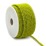 Шнур витой ⌀3.0 мм / 18.29 метров, 37 зеленый
