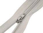 Молния спираль (витая) (цв.SBS) брючная Т3 (3 мм) 1 зам., н/раз., 18 см, автомат, S-576 светло-серый, уп.100 шт