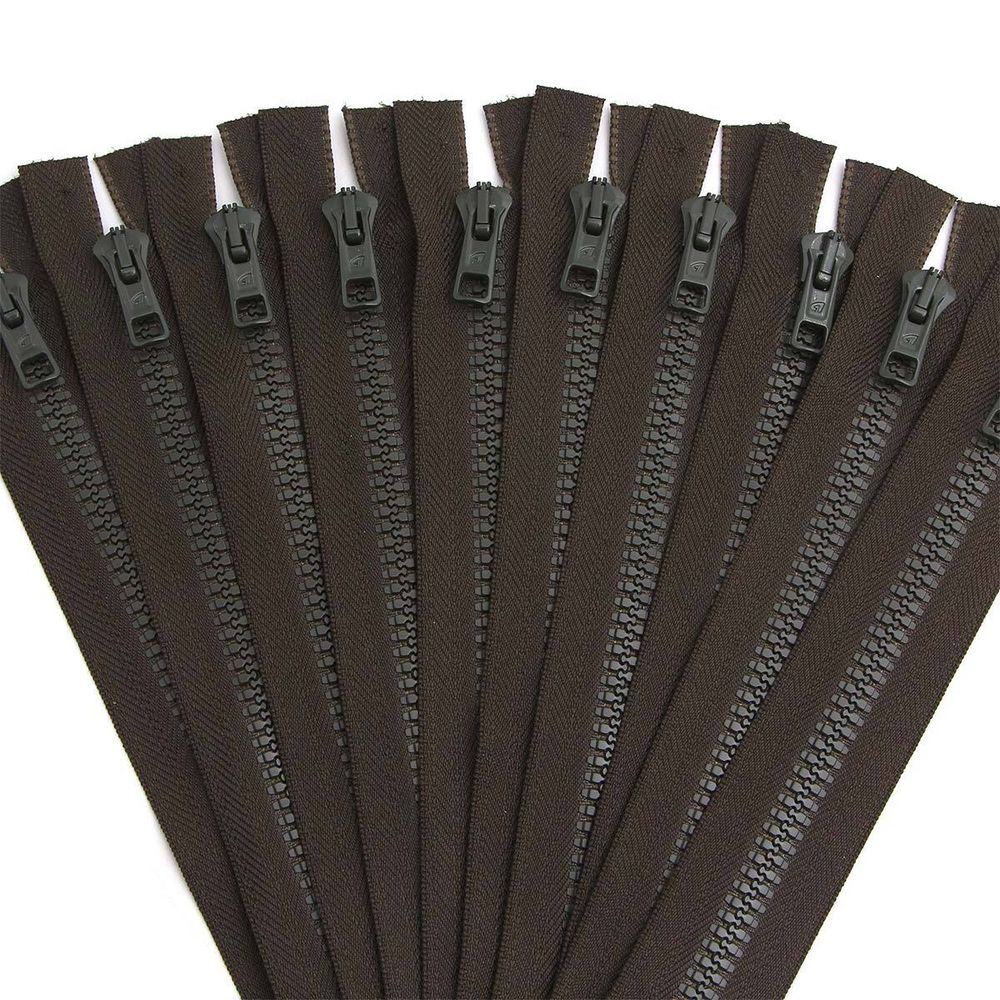 Молния трактор Arta Т6 (6 мм) 1 зам., н/раз., 18 см, цв. 175 т.хаки, уп.10 шт