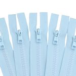 Молния трактор Arta Т6 (6 мм) 1 зам., разъем., 50 см, цв. 104 голубой, уп.5 шт