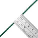 Резинка шляпная (шнур эластичный) ⌀3.0 мм / 30 метров, т.зеленый