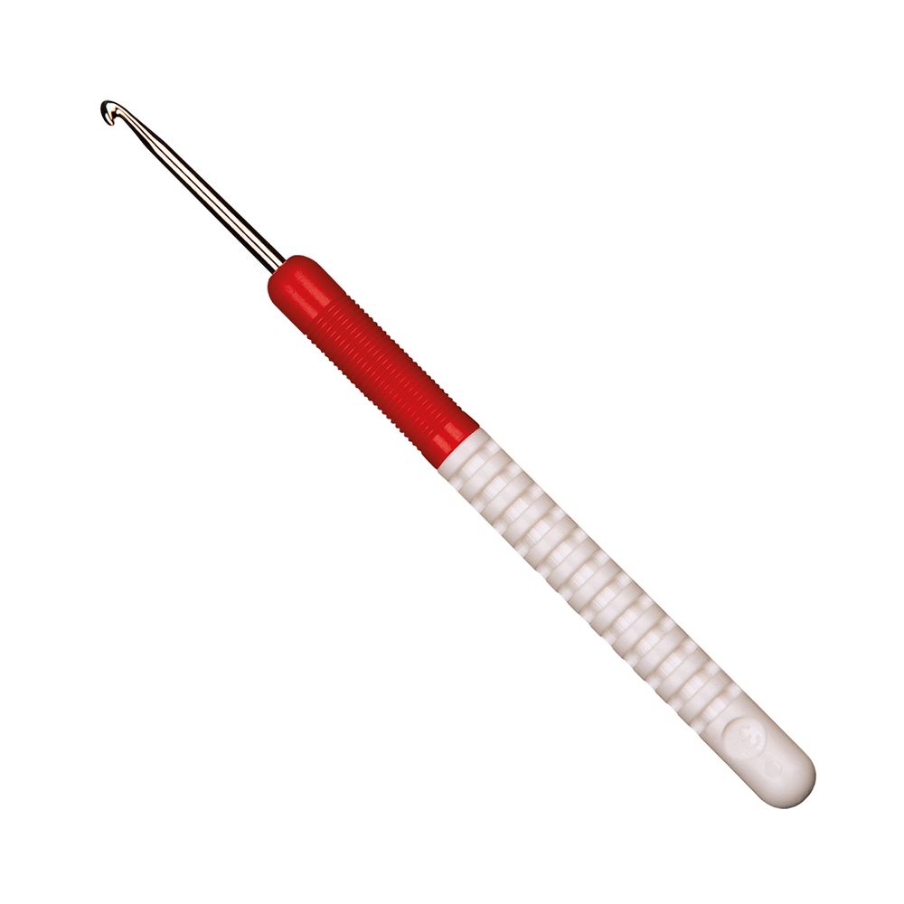 Крючок для вязания Addi ⌀3.5, 15 см, пластиковая ручка