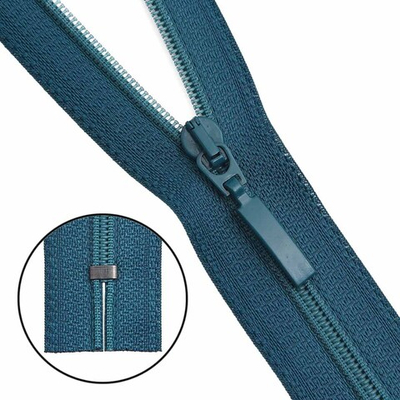 Молния спираль (витая) Arta Т5 (5 мм) 1 зам., н/раз., 18 см, цв. 908 морская волна, уп.10 шт