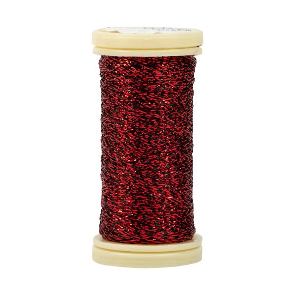 Мулине Gamma металлик M 5 мотков по 50 метров, M-134 черный/красный, Gamma BRILL