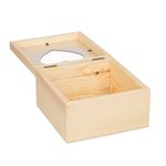 Заготовка деревянная Шкатулка с сердцем, сосна, 16х6х9 см, ВД-737 Mr.Carving