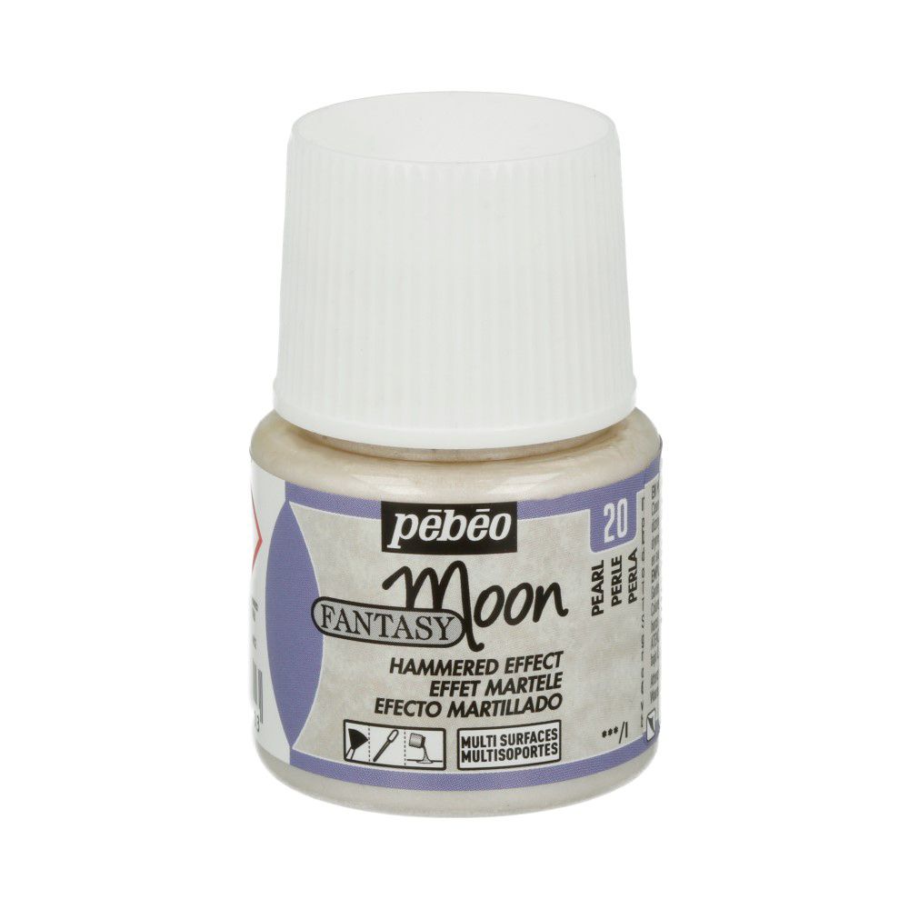 Краска с фактурным эффектом Fantasy Moon 45 мл, 167020 жемчужный, Pebeo