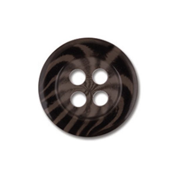 Пуговицы рубашечные/блузочные 11 мм, 36 шт, А008 черный, Gamma XO 0036