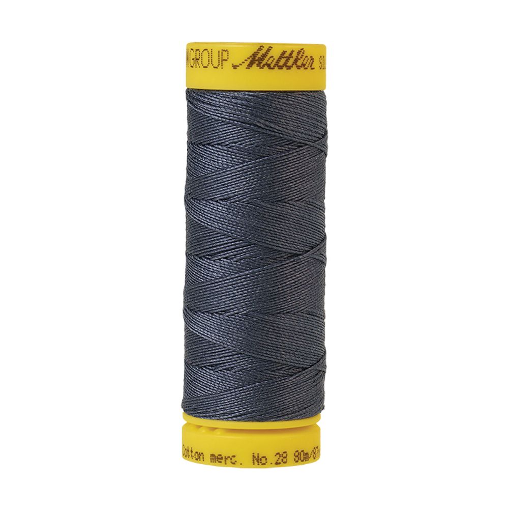 Нитки хлопковые отделочные Mettler Silk-Finish Cotton 28, 80 м, 0311, 5 катушек