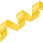 Лента атласная 1-сторонняя 25.0 мм / 22.86±1 метров, 040 т.желтый, Globus