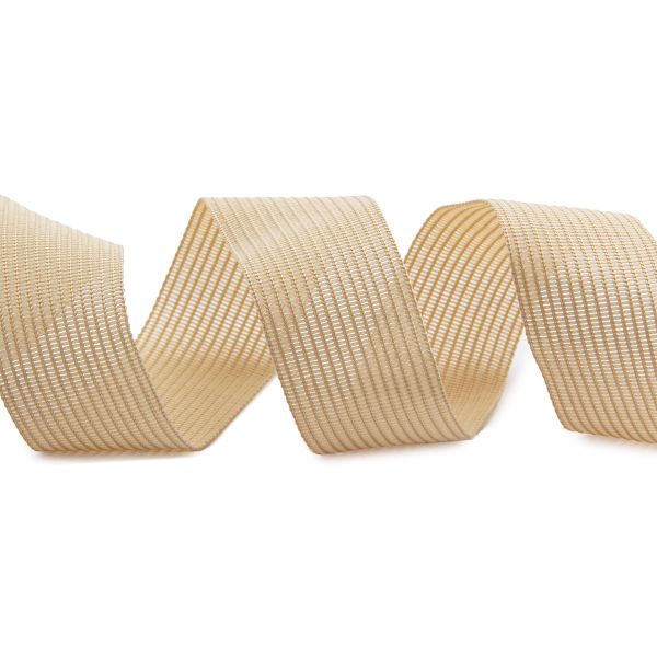 Тесьма (лента) окантовочная 24 мм / 100 метров, 3.8 г/м, 068 св.бежевый
