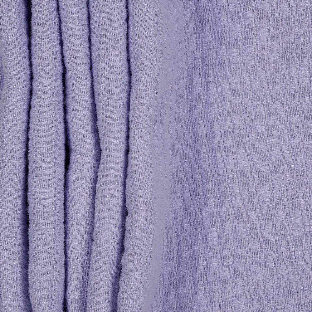 Муслин 125 г/м², 130 см / 2 метра, TBY.Mus.24723.20.2, цв.20 лаванда