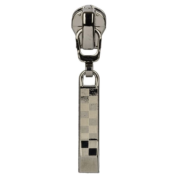 Слайдер (замок) для молнии металл Т3 (3 мм), автомат, 10 шт, черн.никель, Gamma ZAM 3M03