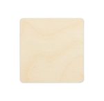 Заготовка из фанеры Подставка под горячее, 8х8х0.3 см, 4 шт, Квадратные, Mr.Carving БА-17