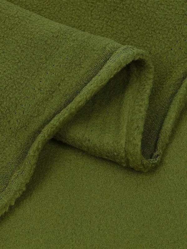 Флис 2-сторонний 240 г/м², 150 см / 10 метров, TBY-0240-S888.10, цв.S888 оливковый