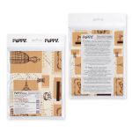 Ткань для пэчворка Peppy Век моды панель, отрез 60х110 см, 146 г/м², ВМ-03 бежевый, Peppy