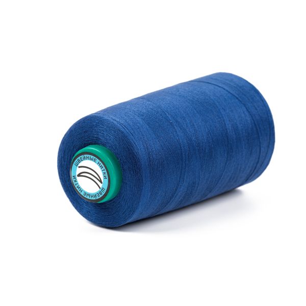 Нитки универсальные Nitka 40/2, 4570 м (5000 ярд) / 1 кат., 290 синий