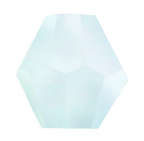 Бусины стекло 4х4 мм, нить 34 шт, №42 мятный, Zlatka GBA-01