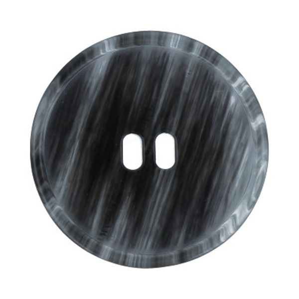 Пуговицы 2 прокола пальтовые 25 мм, 24 шт, А008 черный, Gamma OXG 0030