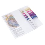 Набор для вышивания нитками Овен, Ёлочная игрушка. Сиреневый шар 7,3х9см