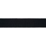 Резинка вязаная 25.0 мм / 20 метров, черный, Gamma 8с686 Ч