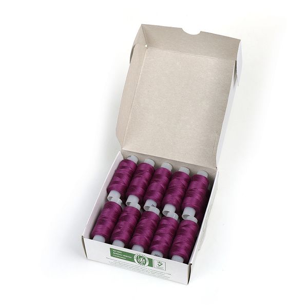 Нитки армированные ПНК им.Кирова 45ЛЛ, бытовые, 200 м / 20 кат., 1614 светлая слива