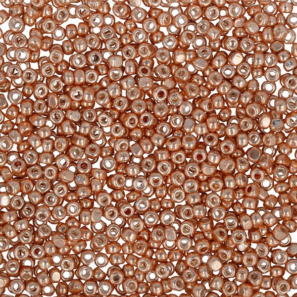 Бисер Toho 15/0 Charlotte 2 (1.7 мм), 25 г (5х5 г), 0551 т.кремовый/металлик