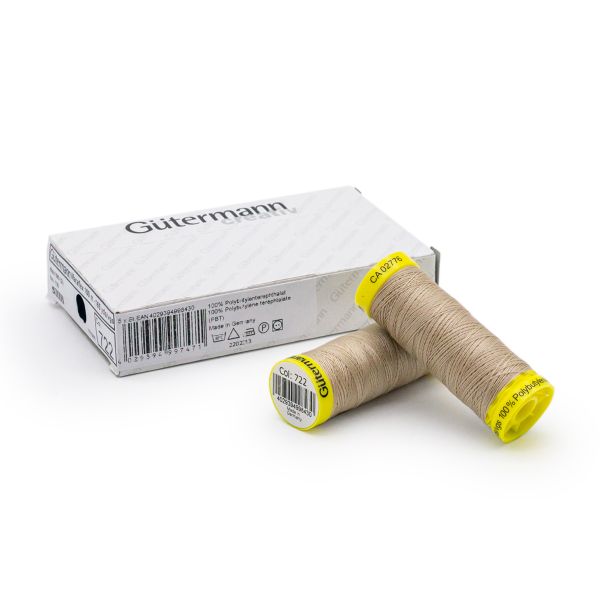 Нитки для трикотажа Gutermann Maraflex, 150м, 722 св.бежевый, 5 катушек