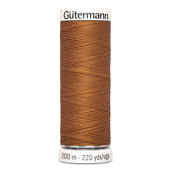 Нитки универсальные Gutermann Sew-all, 200м, 448 шоколадная охра, 5 катушек