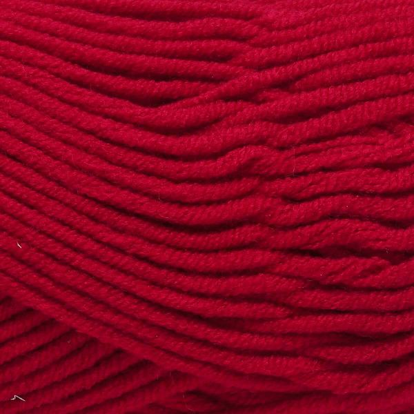 Пряжа Astra Premium (Астра Премиум) Молочный хлопок / уп.3 мот. по 50 г, 100 м, 27 красный