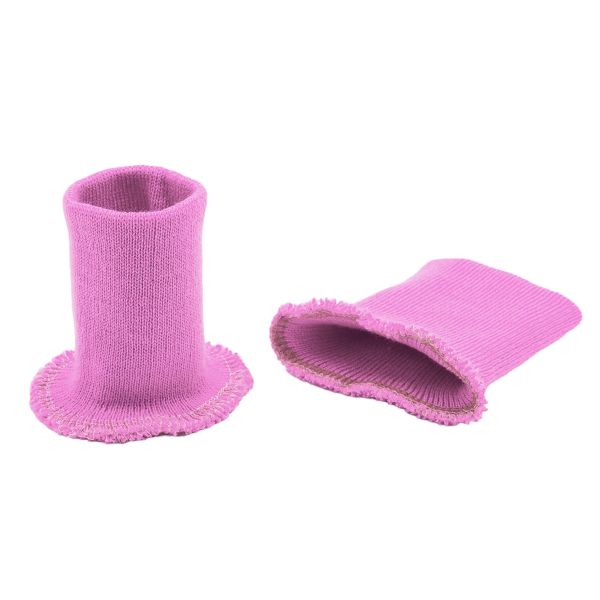 Манжеты трикотажные 8.0х9.5 см, 1 пара, средней плотности 14 кл, 1х1, В-37 камелия, розовый