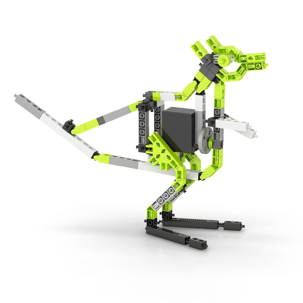 Конструктор пластиковый 30 моделей, с мотором 121 элемент, Поделкин PKE-06