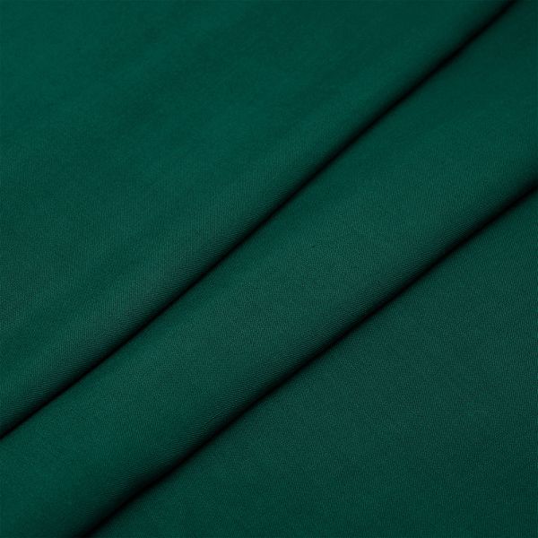Штапель 110 г/м², 145 см / 2 метра, TBY-Vi-30-26.2, цв.26 т.зеленый