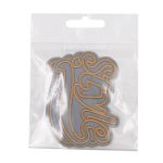 Термоаппликация светоотражающая Style, 87х63 мм, цветной, LA461, 2 шт