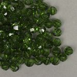 Бусины акрил ⌀10 мм, цв.24 т.зеленый, уп.500 г, Magic4Hobby