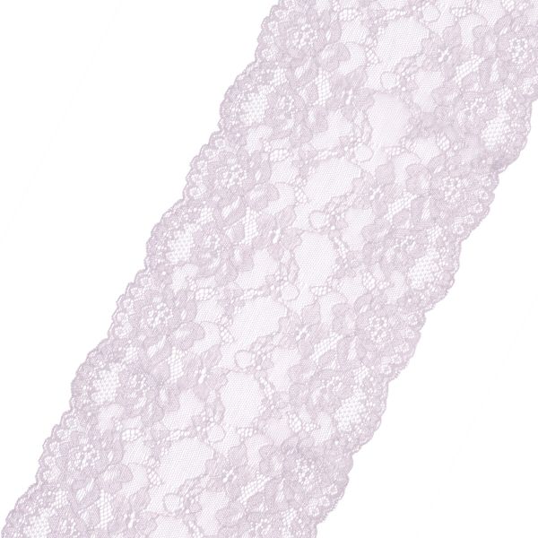 Кружево бельевое эластичное 180 мм / 13.72 м, C154 св.серый