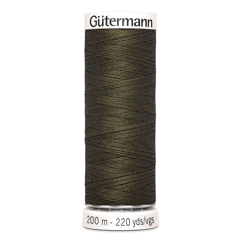 Нитки универсальные Gutermann Sew-all 100 (200 метров), 5 кат. | 689 т.хаки