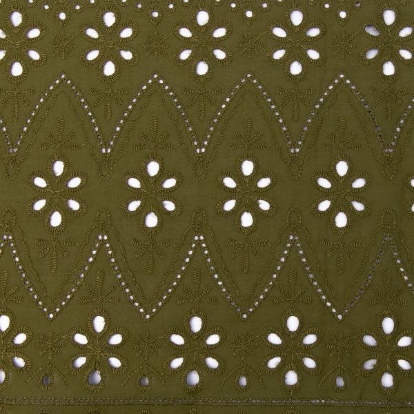 Ткань шитьё (прошва) 285 г/м², 140 см / 10 метров, 18-0430 хаки, Gamma YFAS-2309