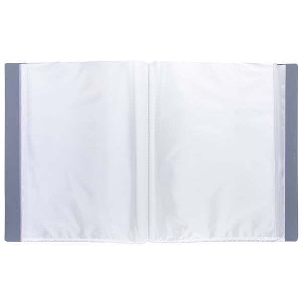 Папка с вкладышами 80 л. A4 700 мкм 25 мм, волокно, 4 шт, серый new EC211930015, Expert Complete