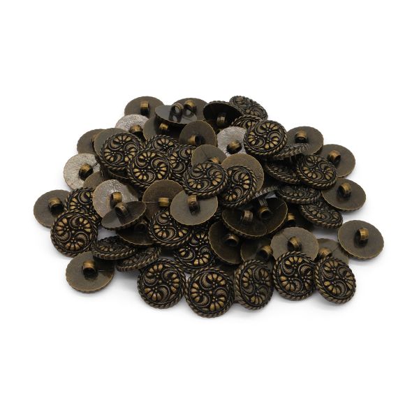 Пуговицы на ножке 21 мм (AB), 36 шт, S090233