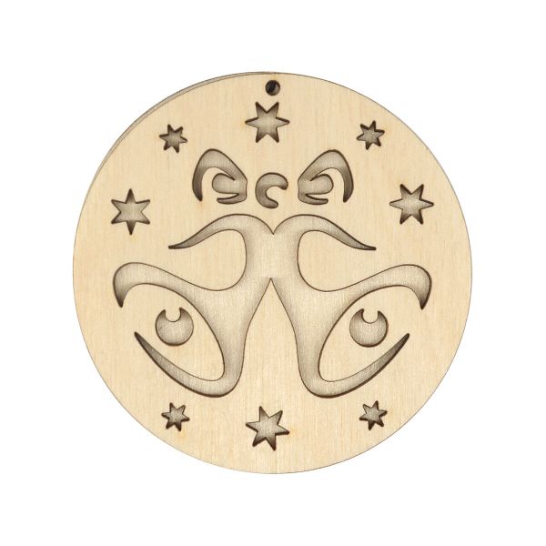 Заготовка для декорирования Колокольчики 6,4*6,4*0,6см Astra&Craft L-2104