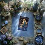 Алмазная (кристальная) мозаика Фрея ALVM-115, магнит Таро. Звезда, 10х15 см