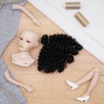 Трессы Элит кудри №38 001, длина волос 38см, ширина 100 см, 1шт, 26449