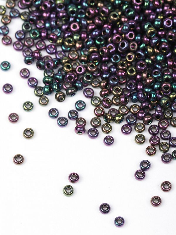 Бисер Preciosa 10/0 (2.3 мм), 50 г, IRIS цв. 59195/331-19001