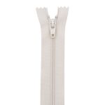 Молния спираль (витая) брючная Т3 (3 мм) 1 зам., н/раз., 20 см, автомат, молоч, 30122, 10 шт