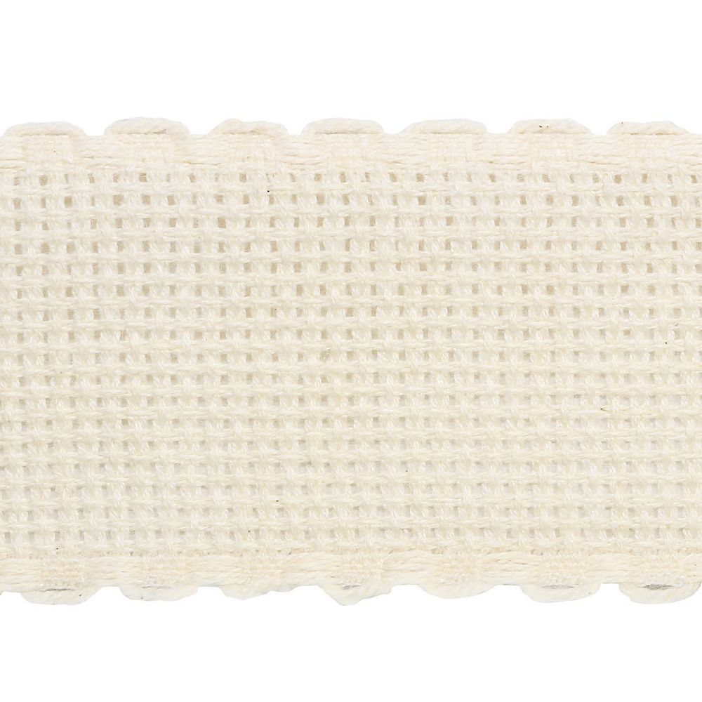 Канва лента 35 мм / 1.5 метра, 100% хлопок Bestex (неотбел/неотбел)