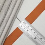 Лента репсовая (в рубчик) 20.0 мм, 046 т.оранжевый, уп.18,28 м