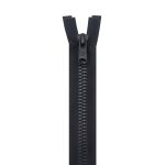 Молния трактор Arta Т8 (8 мм) 2 зам., разъем., 80 см, (2080), A580 черный, НОВЫЙ МАТОВЫЙ ЗАМОК, уп.5 штук